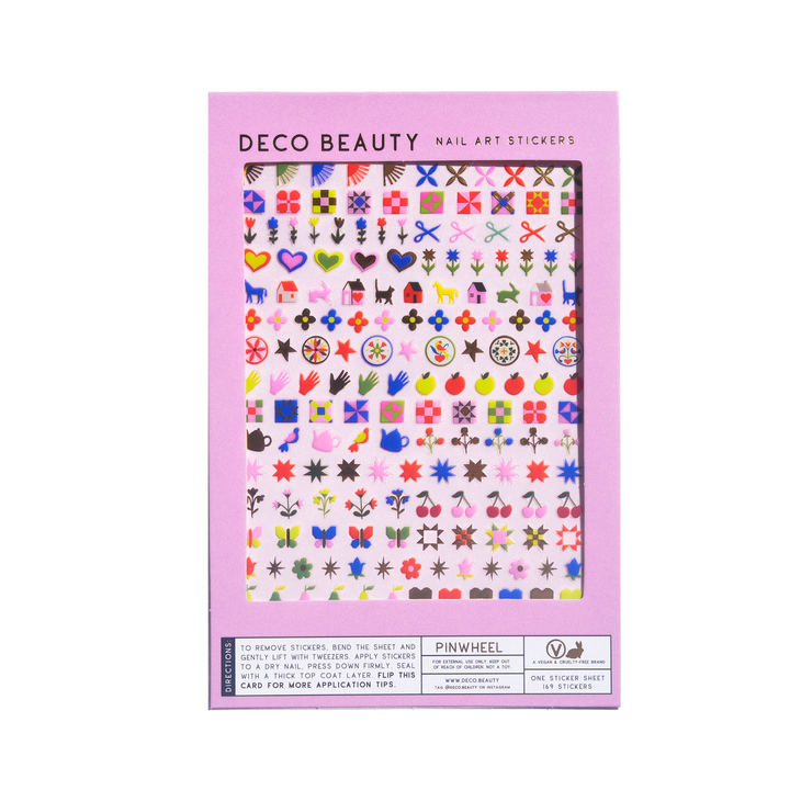 Nail Art Stickers - PINWHEEL