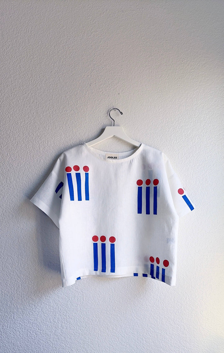 Candle linen top JL34