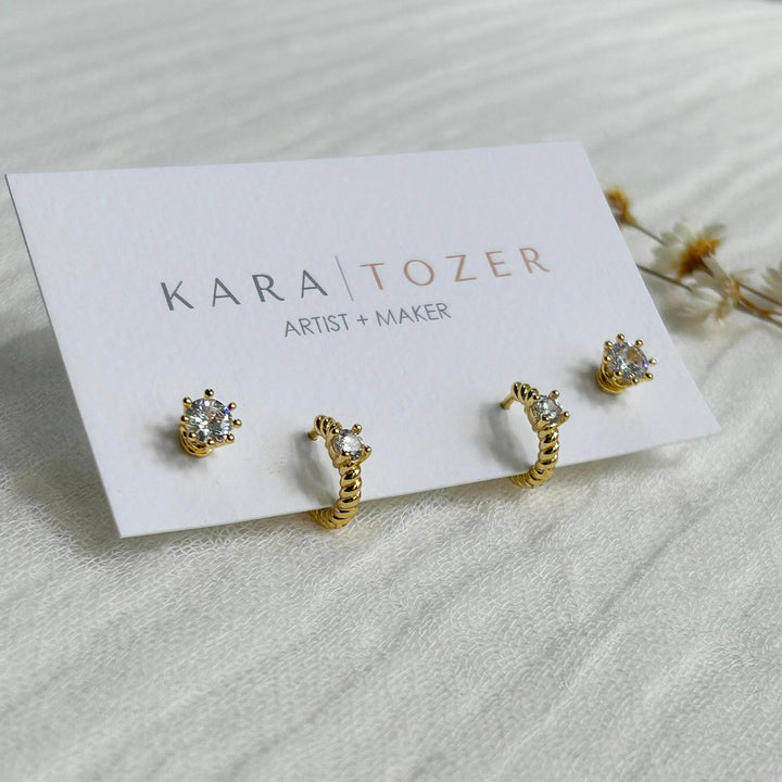 Solitaire Hoop Stacking KT12