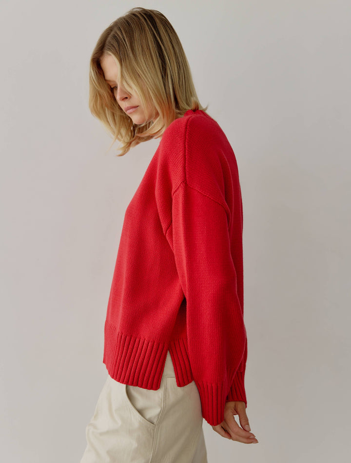 The Asher Sweater | Oversized Cropped Sweater TM24