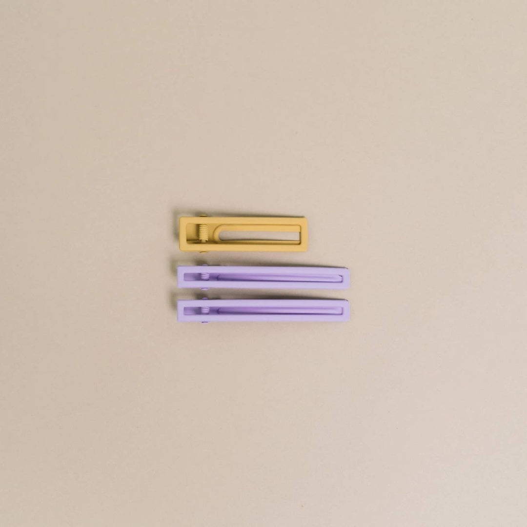 Yarrow | Alligator Hair Clips | Assorted | Metal Hair Pins