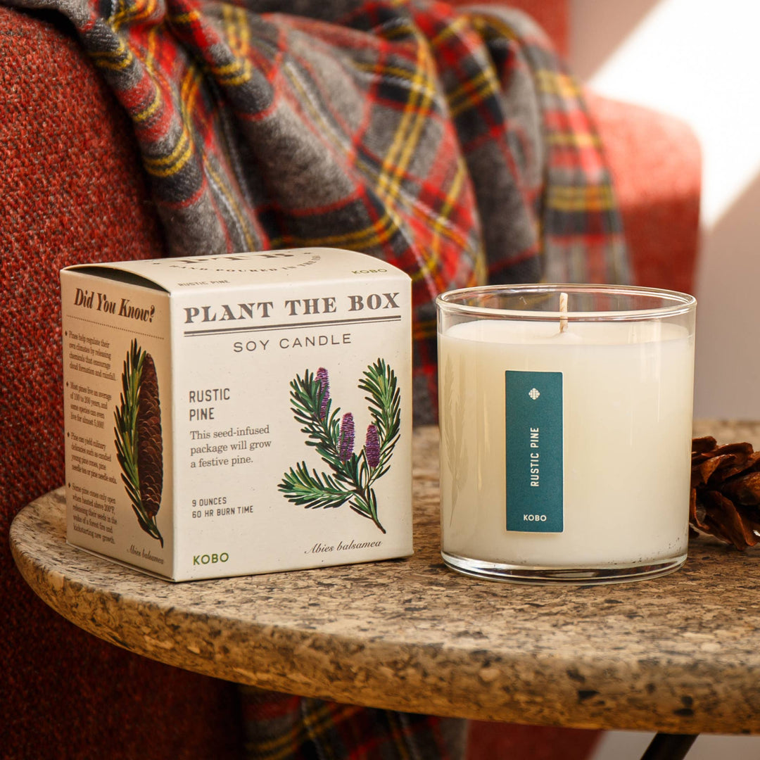 Rustic Pine - Plant the Box Candle - 9oz.
