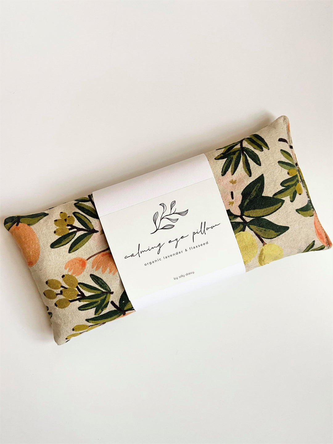 Organic Calming Eye Pillow - Cream Citrus