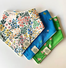 Load image into Gallery viewer, Baby Bandana Bib Set of 3