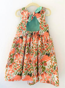 Daisy Dress in Mazy Peony