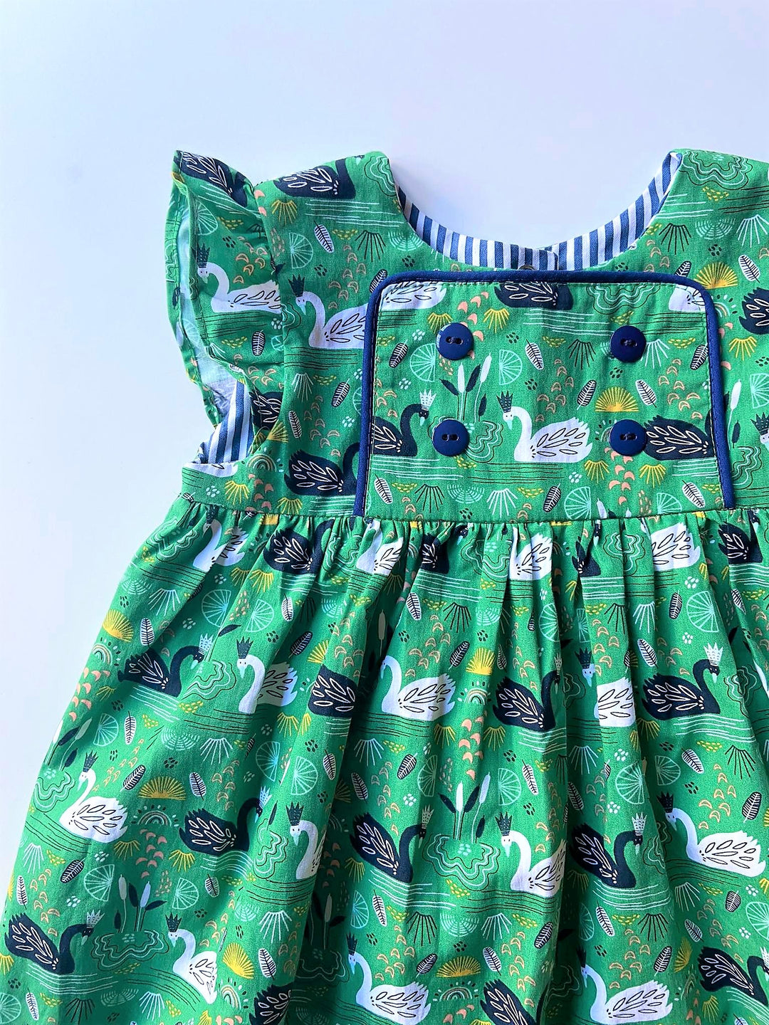 Green Swan Dress