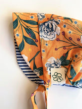 Load image into Gallery viewer, Reversible Sun Bonnet - sunshine