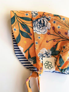 Reversible Sun Bonnet - sunshine