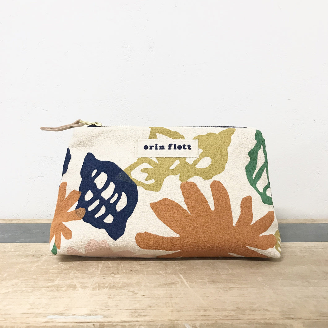 Garden Makeup Zipper Bag