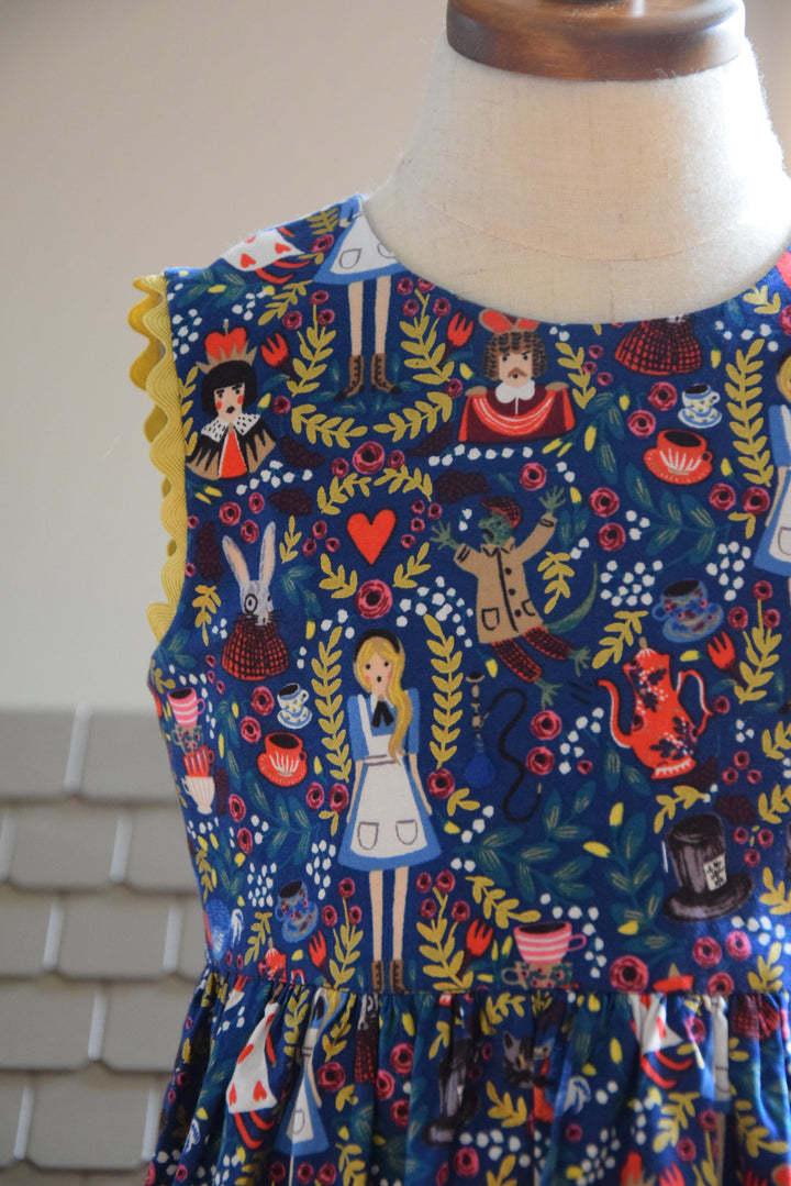 Sleeveless Alice in Wonderland Dress