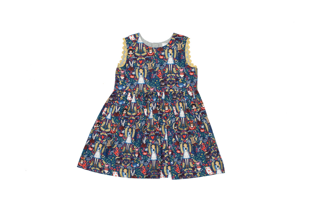 Sleeveless Alice in Wonderland Dress