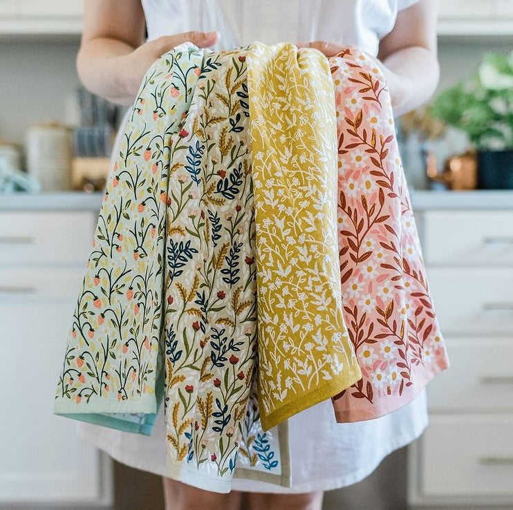 Tiny Floral Kitchen Towel Set