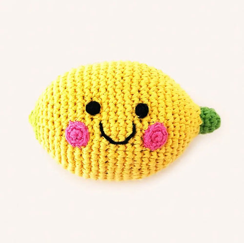 Friendly fruit rattle – Lemon