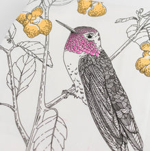Load image into Gallery viewer, Hummingbird Tea Towel