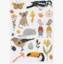 Load image into Gallery viewer, Organic tattoo little woodpecker
