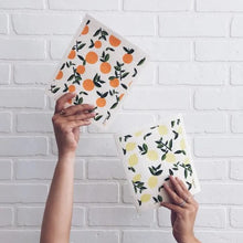 Load image into Gallery viewer, Citrus Lemon Sponge Cloth