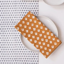 Load image into Gallery viewer, Suki Rust Block Printed Napkins - set of 4