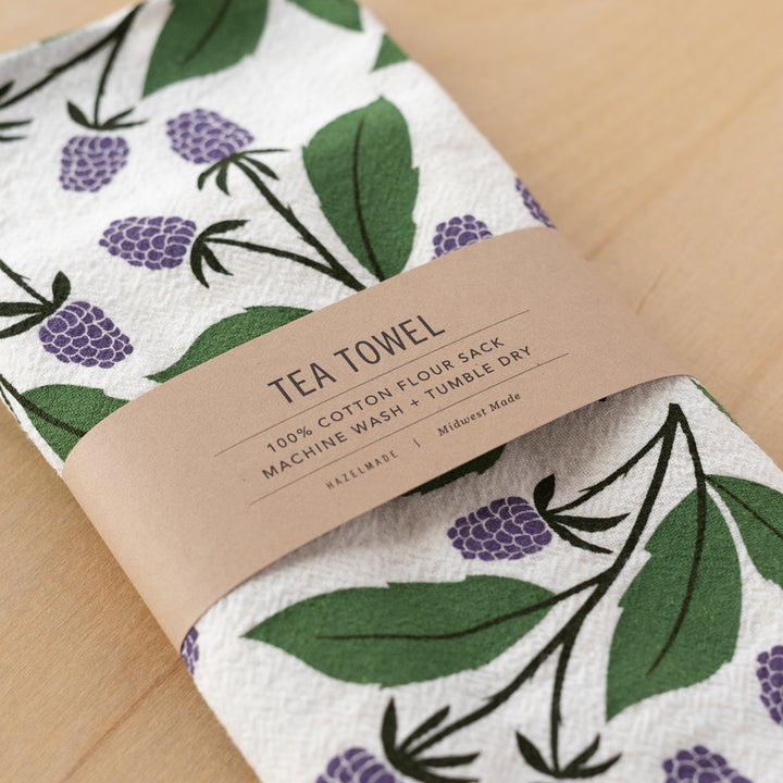 Blackberries Tea Towel HM122