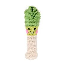 Load image into Gallery viewer, Friendly veggie rattle - leek