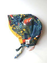Load image into Gallery viewer, Reversible Sun Bonnet - Fox