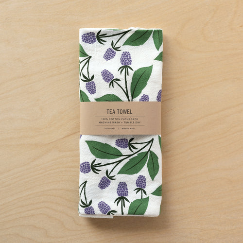 Blackberries Tea Towel