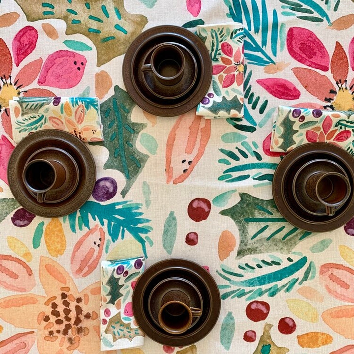 Winter Rectangle Tablecloth