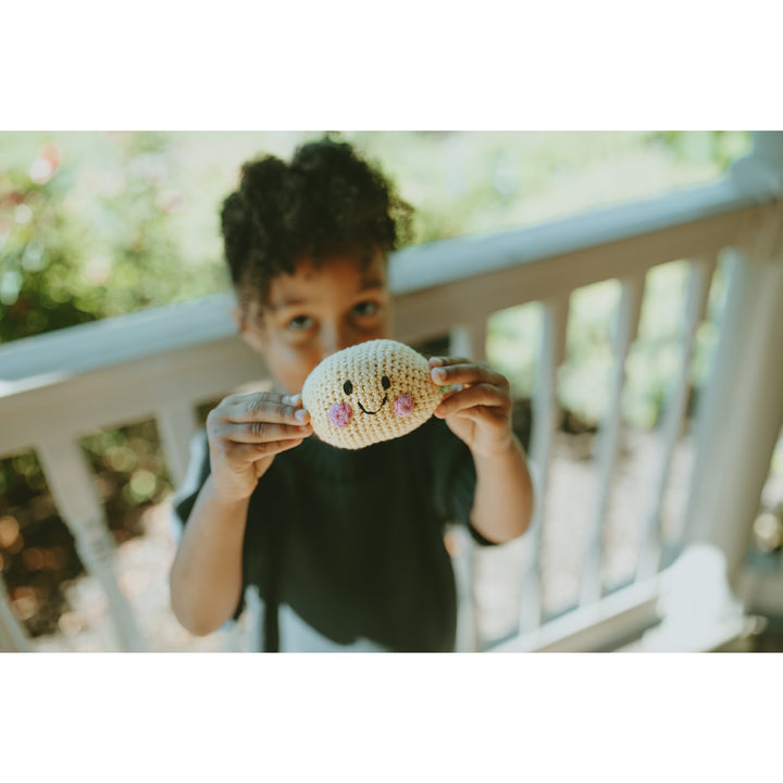 Friendly fruit rattle – Lemon