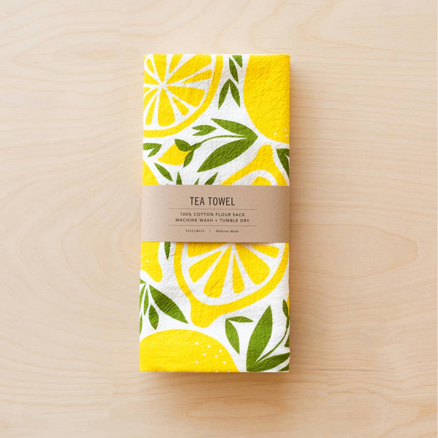 Lemon Tea Towel HM123