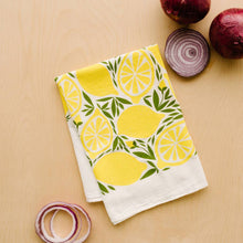 Load image into Gallery viewer, Lemon Tea Towel