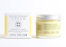 Load image into Gallery viewer, Little Seed Farm Natural Deodorant - Grapefruit Lemon Scent