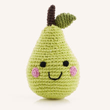 Load image into Gallery viewer, Friendly fruit rattle – Pear