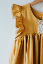 Load image into Gallery viewer, Clara Dress in Mustard